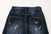 PLEIN BEAR Классические модные мужские джинсы из полипропилена в стиле рок-мото, мужские повседневные рваные брюки, потертые узкие джинсовые байкерские джинсы 157513280S