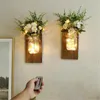 led wall flower light