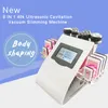 Profissional 6 em 1 laser lipo Machine Slimming Cellulite Massageador Elétrico LipolaSer Radio Frequency Skin apertando 40K Cavitação RF Salão de beleza