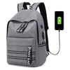 Men Women Backpacks School Bags for Teenagers Reflective stripe Waterproof High Capacity Laptop Bag Male Backpack Knapsack