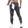 Sport Men Pants Cotton Zipper Multiple Pockets Casual Cargo Sweatpants Jogger Fitness Workout Tactical Pants Camouflage Trousers