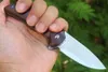 Coltello pieghevole Flipper Damasco di alta qualità VG10 Lama Drop Point in acciaio Damasco Palissandro + manico in acciaio inossidabile Cuscinetto a sfera Coltelli tascabili EDC