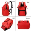 Oxford Mulheres Mochilas Multifunction Senhoras Impermeável Ombro Mochila Grande Capacidade Mamãe Mamãe Bebê Mudando Fralda Sacos 210922