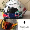 Motorcykelhjälmar full ansiktshjälm x14 röd målning motocross racing motobike ridning casco de motocicleta