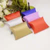 Gift Wrap 100pcs Pillow Style Wedding Favors Candy Paper Boxes Party Box Sugar Drop FAS