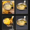 Passoire à huile, cuillères, Pot, cuillère à soupe, filtre à huiles en acier inoxydable 304, séparation des soupes