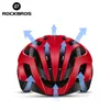 Cycling Helmets ROCKBROS Cycling Helmet EPS Rctive Bike Helmet 3 in 1 MTB Road Bicyc Men's Safety Light Helmet Integrally-Molded Pnmatic HKD230626