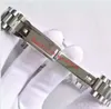 Luxe Mens Horloges 40mm 228235 228238 Automatische beweging ROMEN Cijfers Sweep Mechanical Watch Sapphire Glass Roestvrij stalen polshorloges