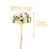 Bookmark Metal Brass Group Fan Shape Panda Koi Book Marker Pagination Mark Chinese Style Hollow Out Stationery
