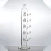 Unique Style Clear Bong Hookahs 14mm Female 15 Pics Joint 19 Inch Big Water Pipes For Quartz Banger Display Shelf Glass Bongs Cool Design