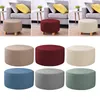 round footstool with storage