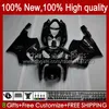 Bodywork Body For KAWASAKI NINJA ZX-750 ZX7R ZX750 ZX 7 R ZX 750 28HC.1 glossy black new ZX 7R 1996 1997 1998 1999 2000 2001 2002 2003 ZX-7R 96 97 98 99 00 01 02 03 OEM Fairing