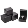 Fashion High-end European Men PU Leather Packaging Watch Cases Display Box Mechanical Watches Storage Gift Box