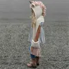 Berretto di lana per bambini Cappello Berretti lavorati a maglia Calore Cappello da bambino Sciarpa e guanti nati Pography Puntelli Cappello da bambina 210701