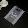 newThank You Plastic Gift Wrap Bag Cloth Storage with Handle Party Wedding Candy Cake Wrapping Bags EWB6130