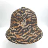 Kangaroo Fisherman Hat Men and Women Kangol New Leopard Pattern Tiger Dome Basin Frog Designer Q07032673151