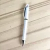 DHL Sublimation Blank Gel Pens With Cartridge DIY Heat Tranfer White Pen A12