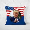 7Colors Clate Cushion Cover Trump 2024 Throw Pillow Case Us Flag Independence Gifts Party Home Sofa Carcases Plowcase Plowslip CPA5646 BB0509