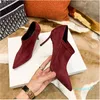 women high heels boots girls office lady casual autumn soft leather pointed toe fashion shoes