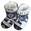 Adult's Christmas Warm Slippers Non-Slip Wearable Socks Soft Fleece Gripper Shoes FS99