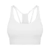 Sexy Mesh Splicing Yoga Outfits Tank Tops Sport-BH Frauen Unterwäsche Camis Hochfestes stoßfestes Sportshirt Laufen Fitness W8681643