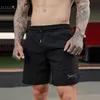Muscleguys Brand Roupas Bodybuilding Shorts Homens Fitness Workout Casual Print Sportswear Dry Seco Academias Curtas Calças 210421