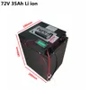 Waterproof 72v 15ah 20ah 30ah 35ah 40ah 50ah lithium battery pack with 72V BMS 20S for 3500w Tricycle motorcycle scooter+Charger
