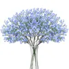 Flores decorativas grinaldas 10pcs gipsophila Faux Flower Seca Garland Secution Hastes Fake Greenery Decor DC1568087990
