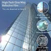 Extra Wide One Way Vision Privatsphäre Selbstklebende Film Solar Isolierspiegel Reflektierende Fenster Tönung für Home Office
