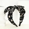 Women Girls Chiffon Flower Big Bow Knot Hairband Headband Adult Hair Accessories