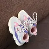 Baby peuter sneakers voor kinderen meisjes jongens lente herfst ademende zachtzoige sport loopschoenen