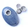 Pedra azul de cristal tubulação oval de moda simples titular de cigarro fabricantes de vendas diretas
