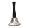 Goud Zilver Kersthand Bell Xmas Party Tool Dress Up Als Santa Claus Christmas-Bell Rattle Nieuwjaar decoratie