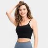 Push Up Sports Sütyen Kadınlar Yastıklı Rahat Spor Salonu Yoga iç çamaşırı Aktif Giyim Egzersiz Fitness Üst Siyah Artı Boyut S-XXL KIZ KAPALI