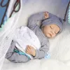 Levi pouces Reborn bébé poupée réaliste plein vinyle nouveau-né lavable fini poupées cadeaux de fille de Noël