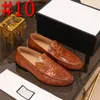 A1 2019 Nuovi uomini Scarpe eleganti in pelle Design Scarpe di marca Calzature da uomo classiche Scarpe da lavoro formali Scarpe slip-on da uomo