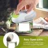 3 kleuren automatische elektrische blikopener bierfles jar batterij geëxploiteerd handheld kan tin opener bar keuken tool dropship 211023