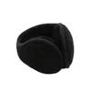 Foldable Unisex Knitted Thicken EarMuffs Winter Warm Plus Velvet EarMuff Women Men Windproof Soft Ear Muffs Adult Earmuffs