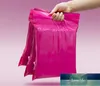 10st Portable Färg Plastkuvert Självtätande limväska Poly Mailer Postal Shipping X-Mas Hantera Presenter Packaging Pouches Fabrikspris Expert