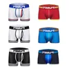 6Pcs Tronchi di Cotone LOGO Morbido Biancheria Intima Degli Uomini Sexy Boxer di Modo Lungo Mens Boxer Underware Boxer Bikini 2021 Mutande