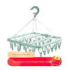 Surprise Price Seamless Rotating Folding Multi-clip Hanger Baby Clip Socks Windproof Design Household Hangers & Racks