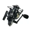 Reel de pesca de giro de alta velocidade 5.5: 1,13 + 1BB, leves Ultra Sway Spin Reels, todo o corpo de alumínio, rotor e carretel usinado, sem lacuna