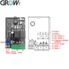 GROW K220+R502-A DC10-24V Two Relay Output With Administrator/User Fingerprint Access Control Board 0.5s-60s-Normally Open