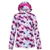 Ski -jassen vrouwen ski jas -40 ° C waterdichte fleece winddichte warme winter buitensporten en snowboarden