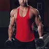 Herentanktops Casual Heren Shirt Gym Top Fitness Kleding Vest Mouwloos Katoen Man Canotte Bodybuilding Ropa Hombre Ademend