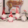 Árvore de Natal enfeites sem rosto Decorações de boneca dos desenhos animados Natal JMG20-108