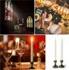 SXI Flameless Candle Battery Operated Tea Lights Stick Tapper med tårar för Wedding Votive Church Party4971553