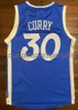 Mens Dames Jeugd Zeldzame 2015 Kerstdag Stephen Curry Basketball Jersey Borduurwerk Voeg een naamnummer toe