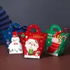Paper 30Pcs Bags Christmas Gift Candy Assorted Box Wrapping Box for Xmas Theme Cookies Presents Party Favor Kid JJB11301