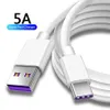 Szybkie ładowanie typu C USB 3.1 5A mikro kable dla Samsung S8 S9 S10 S20 Xiaomi Huawei Andriod Telefon z pudełkiem